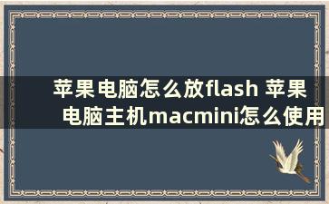 苹果电脑怎么放flash 苹果电脑主机macmini怎么使用Flash